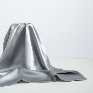 Satin fabric drape