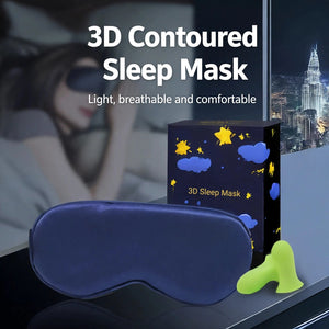 3D contoured sleep mask