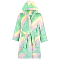 BIG ELEPHANT Boys Hooded Robe – Flannel Fleece Bathrobe for Boys, Coral Plush Overall Sleepwear, Christmas