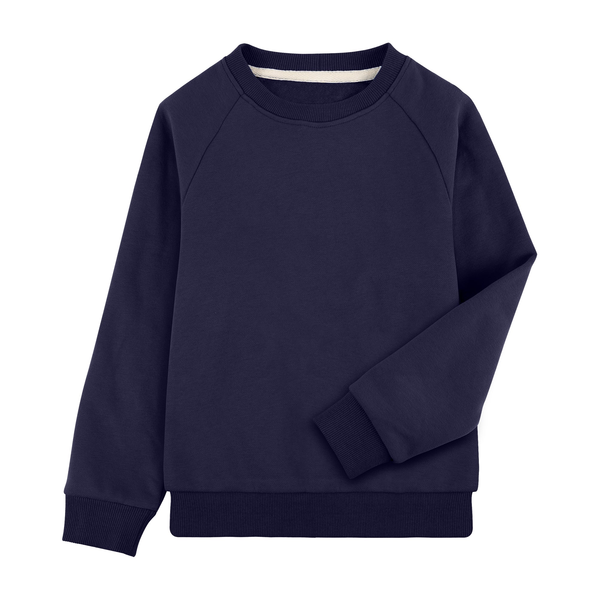 BIG ELEPHANT Boys’ Thin Fleece Crewneck Sweatshirt – Soft Warm Long Sleeve Youth Pullover
