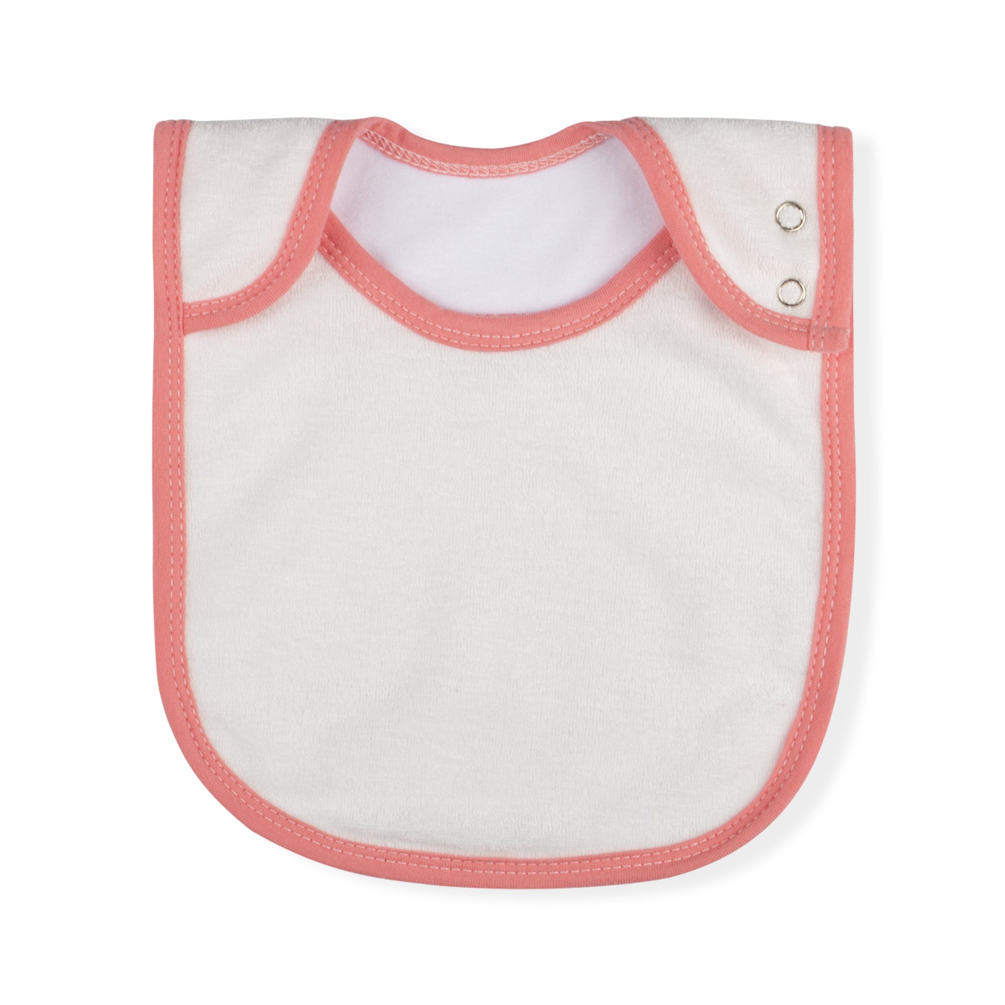 BIG ELEPHANT 4 Packs Baby Bibs Cotton Baby Drool Bibs for Drooling and Teething Solid