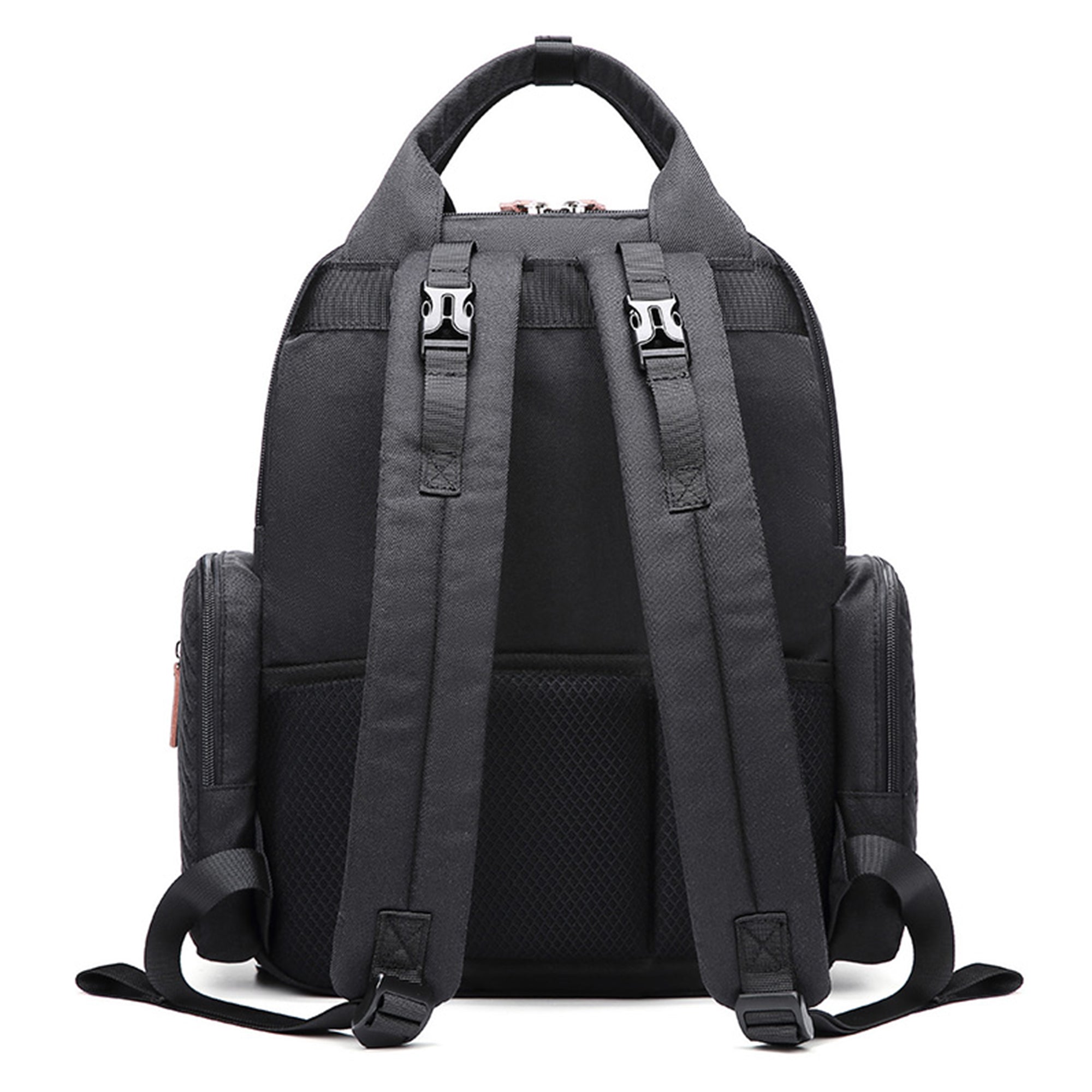 Waterproof Baby Diaper Bag Backpack, Maternity Nappy Bag with Dry & Wet Separation, 12x7x16 Inches