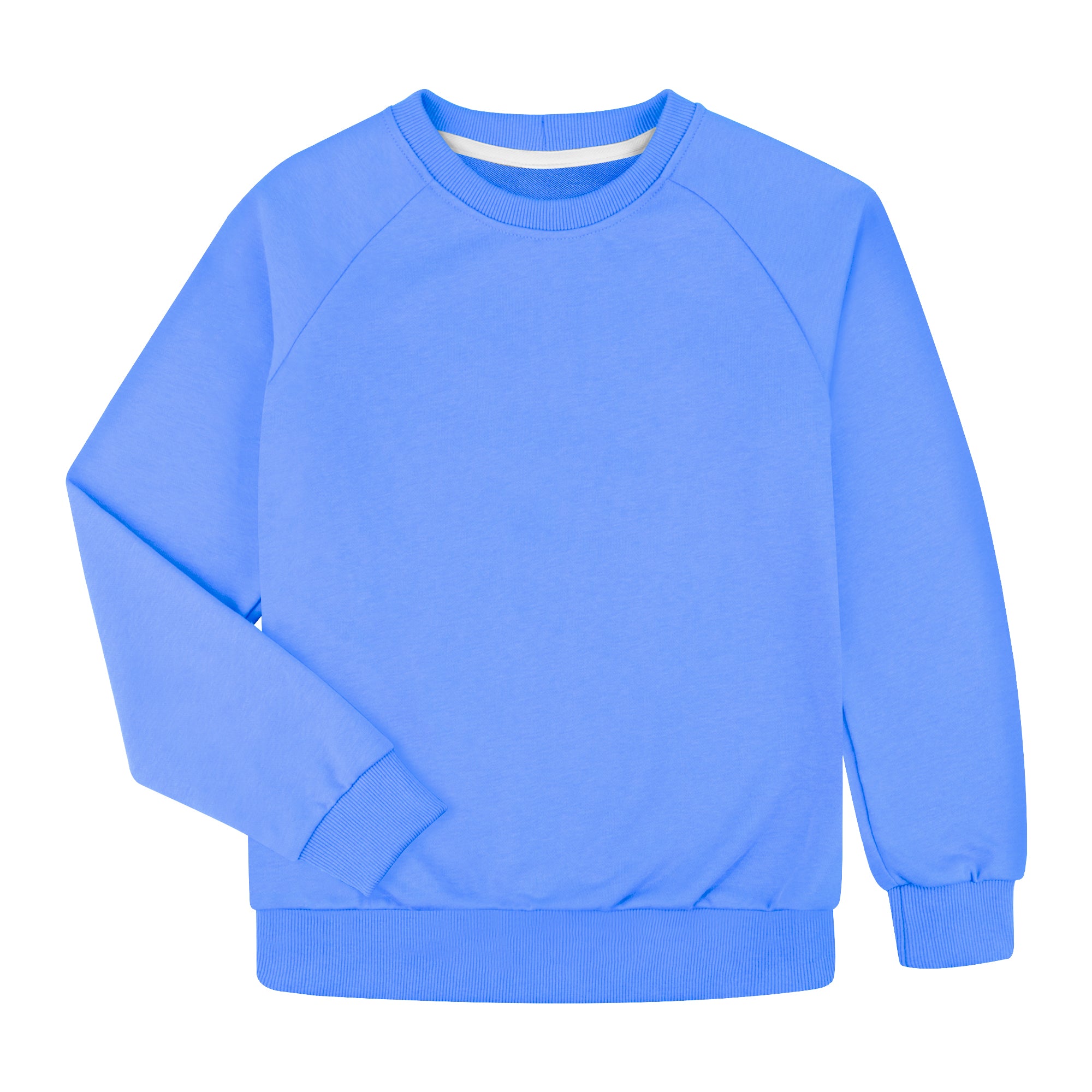 BIG ELEPHANT Boys’ and Girls’ Cotton Crewneck Sweatshirt – Soft Long Sleeve Top for Kids, Toddler–Teen, Ideal for School & Casual