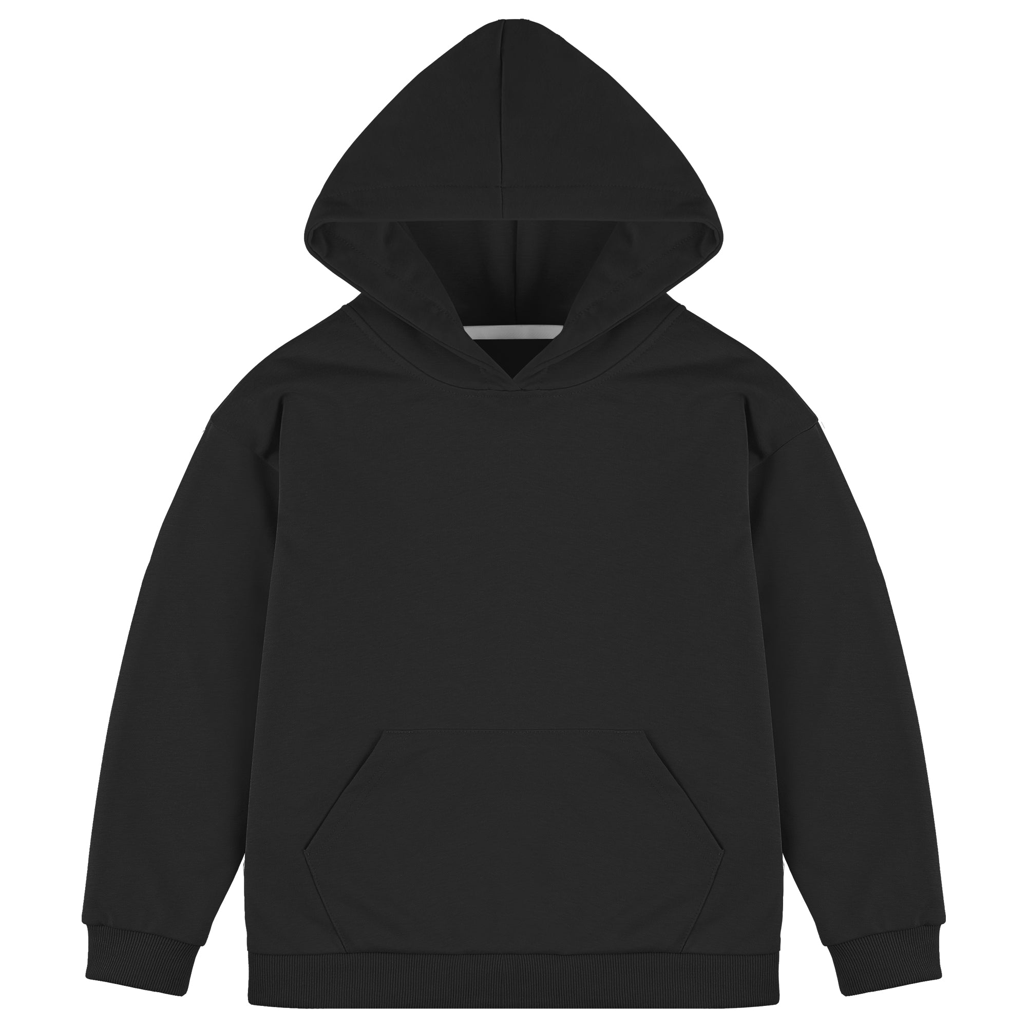 BIG ELEPHANT Boys’ and Girls’ Lightweight 100% Cotton Hooded Sweatshirt with Pocket – Long Sleeve for School & Everyday Wear
