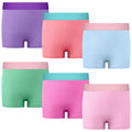 BIG ELEPHANT 6-Pack Girls’ and Boys’ Boxer Briefs – 100% Cotton Kids’ Underwear, Soft, Breathable, and Comfortable.