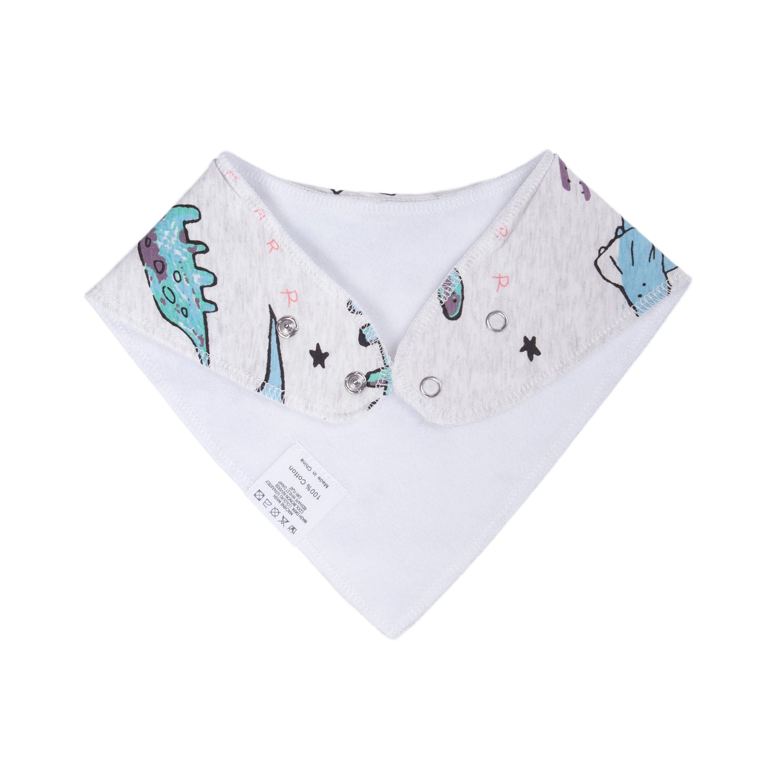 BIG ELEPHANT 6pcs/7pcs Baby Bibs – Soft Cotton Drool Bibs for Teething and Drooling Babies, Suitable for 0-36 Months