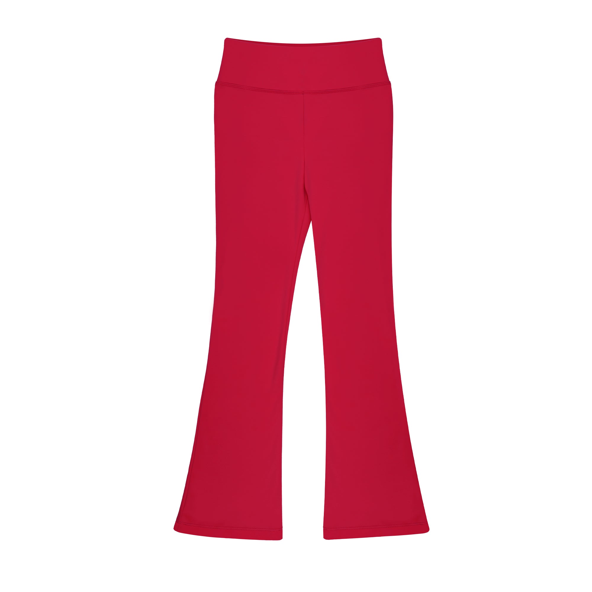 BIG ELEGHANT Girls High-Waisted Flare Leggings - 3-Pack Bootcut Yoga Pants for Dance, Sizes XS-XL