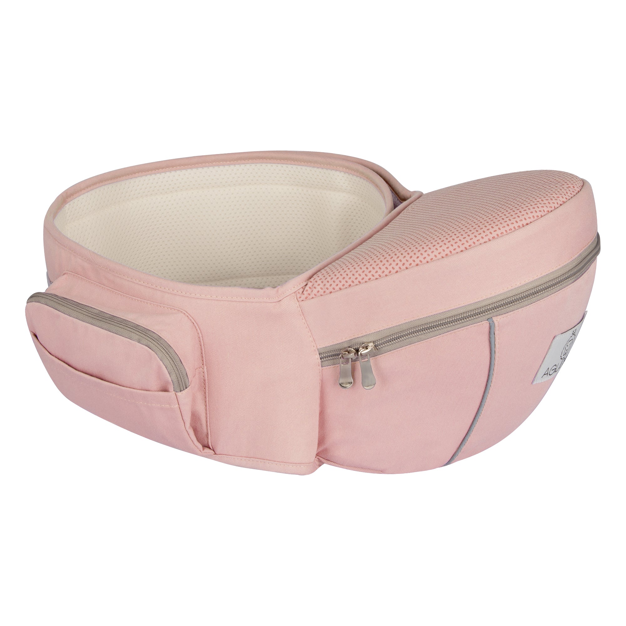 Ergonomic Hip Seat Baby Carrier with Storage Pocket, Adjustable Waist Support for 0-36 Months Newborn and Toddler