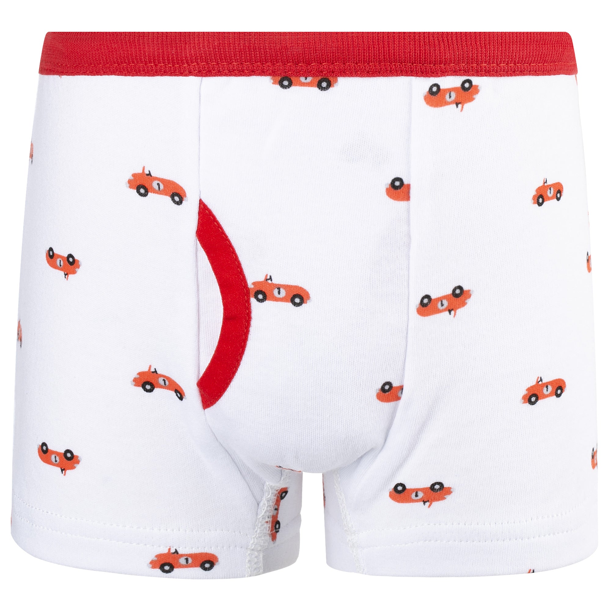 BIG ELEPHANT 10-Pack Boys' Cotton Boxer Briefs – Soft, Breathable Toddler Underwear with Fun Dinosaur Prints, Size 3T-10Y