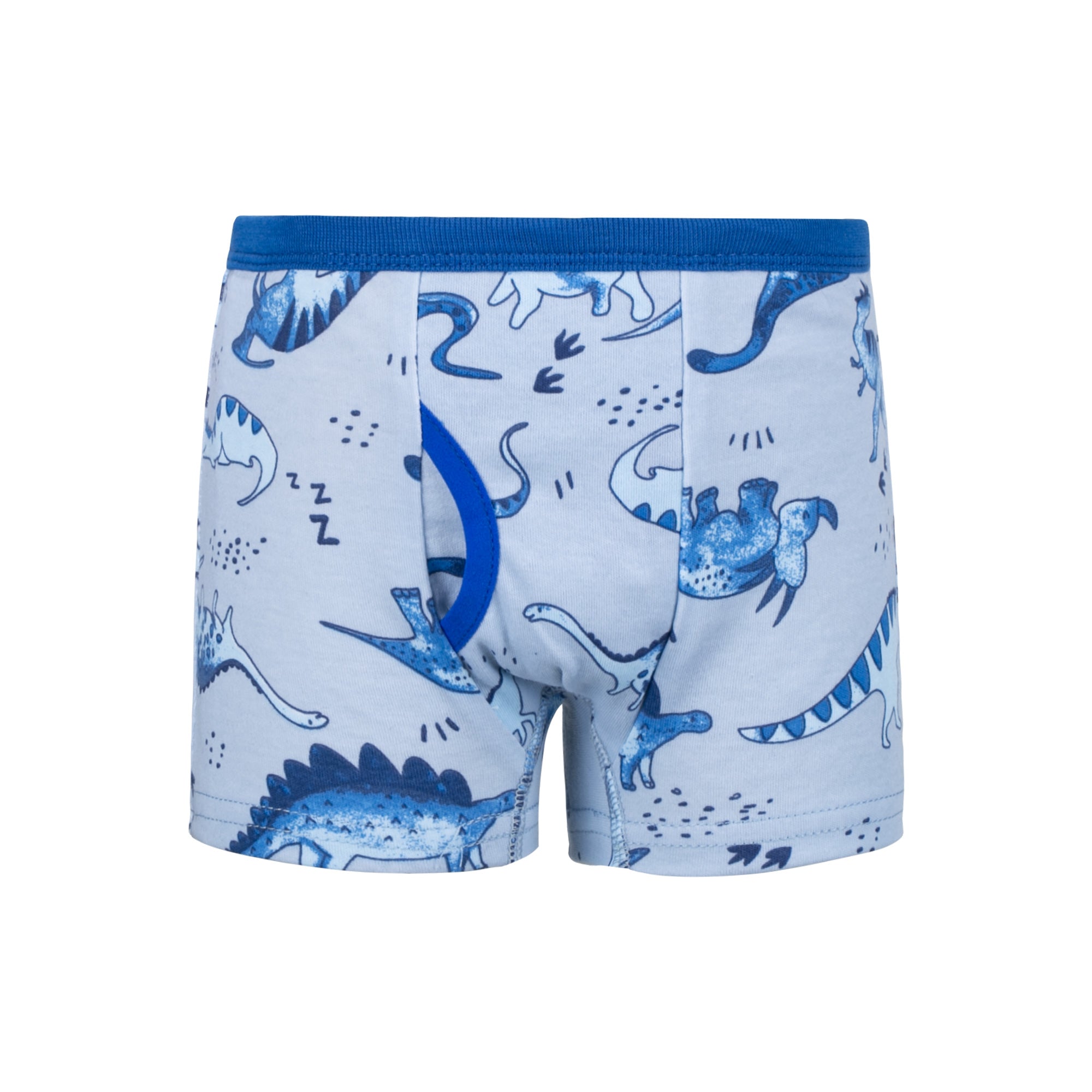 BIG ELEPHANT 10-Pack Boys' Cotton Boxer Briefs – Soft, Breathable Toddler Underwear with Fun Dinosaur Prints, Size 3T-10Y