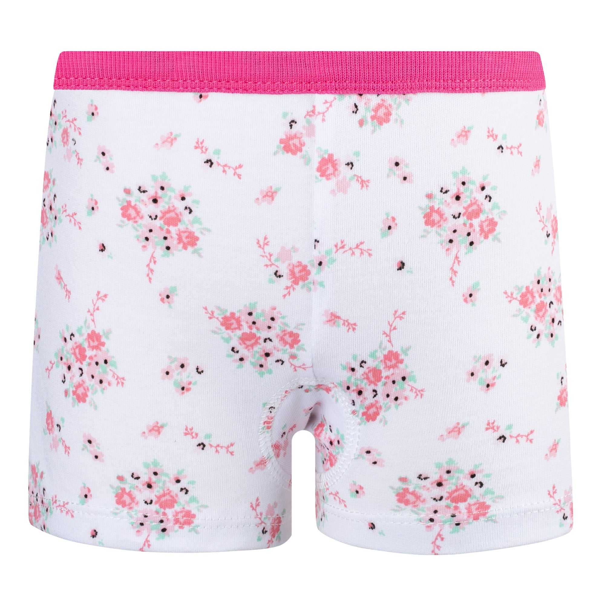 BIG ELEPHANT 10-Pack Girls Cotton Boxer Briefs Underwear – Soft, Breathable Toddler Panties (Sizes 3T-10Y)