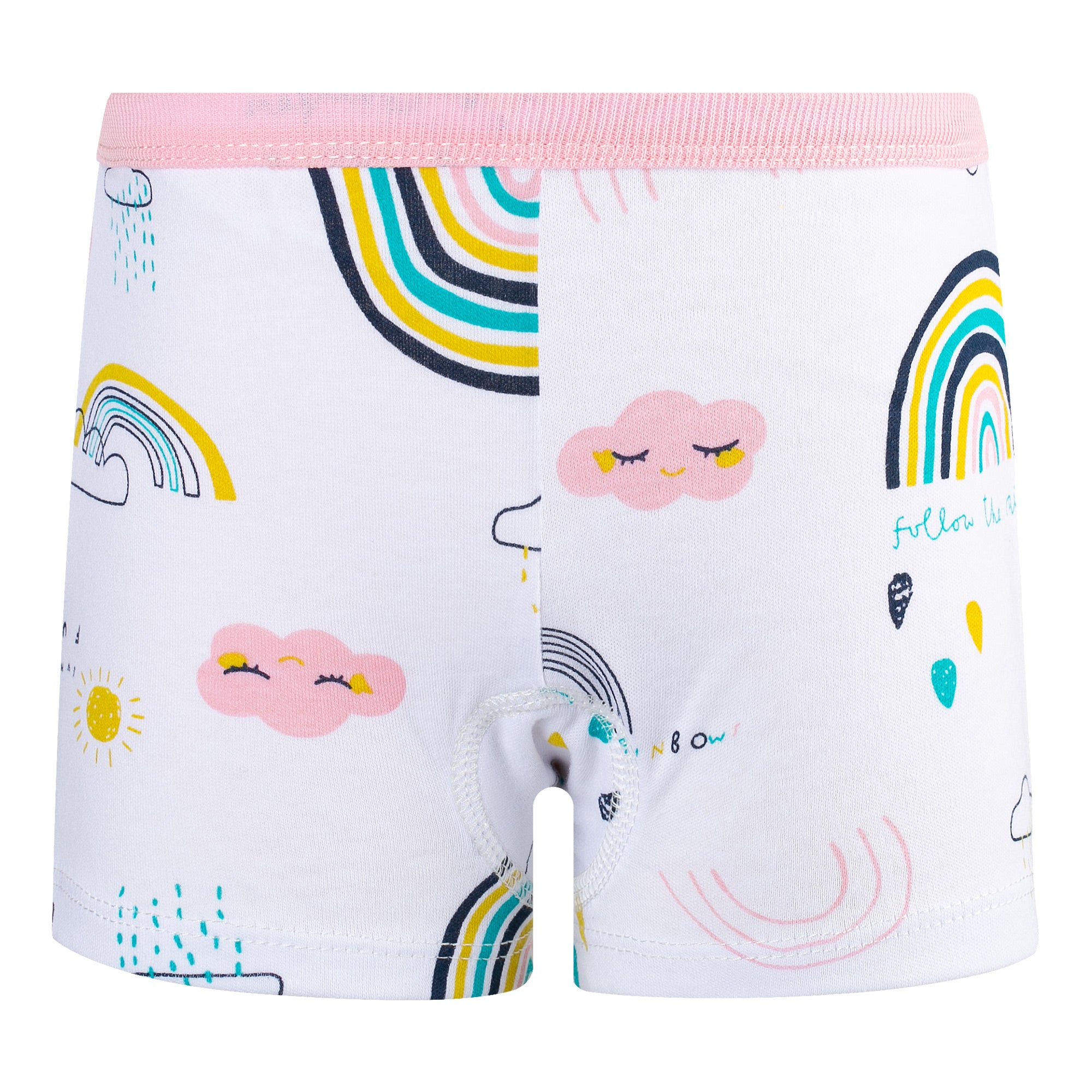 BIG ELEPHANT 10-Pack Girls Cotton Boxer Briefs Underwear – Soft, Breathable Toddler Panties (Sizes 3T-10Y)