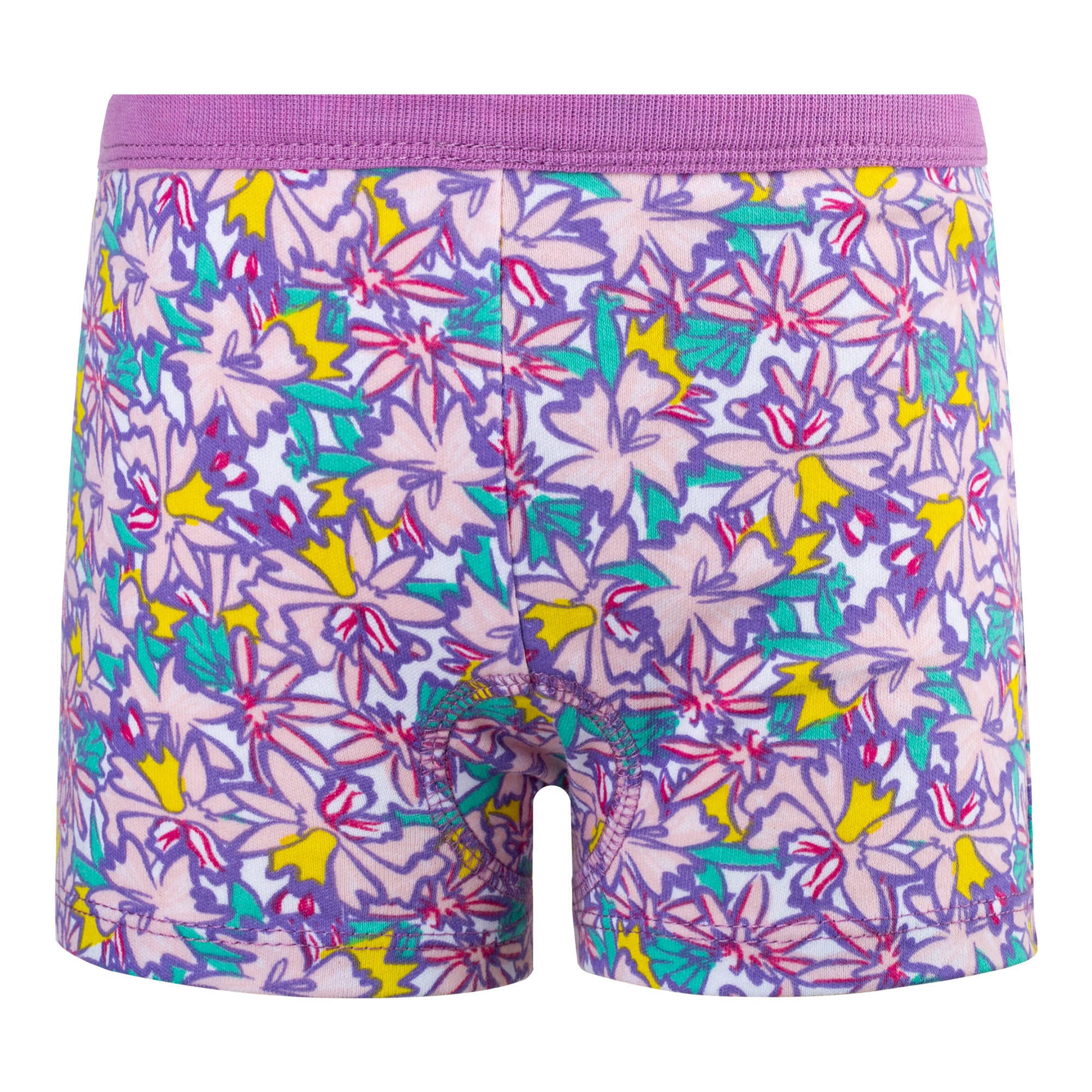 BIG ELEPHANT 10-Pack Girls Cotton Boxer Briefs Underwear – Soft, Breathable Toddler Panties (Sizes 3T-10Y)