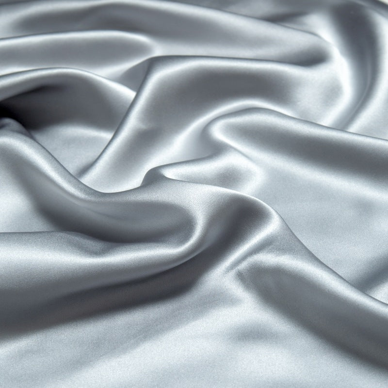Satin fabric close-up