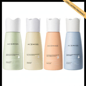 Laundry scent beads in four scents