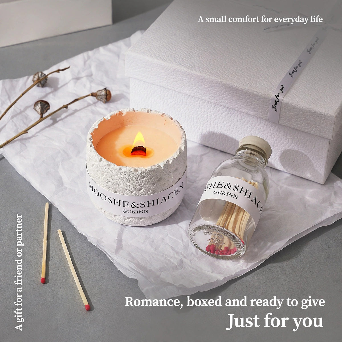 Romance, boxed and ready to give