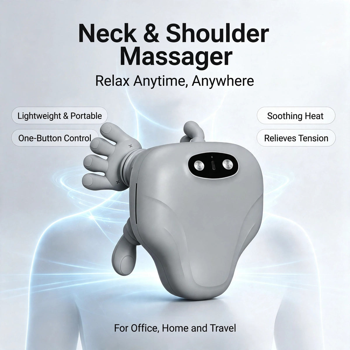 Soothing heat and one-button control