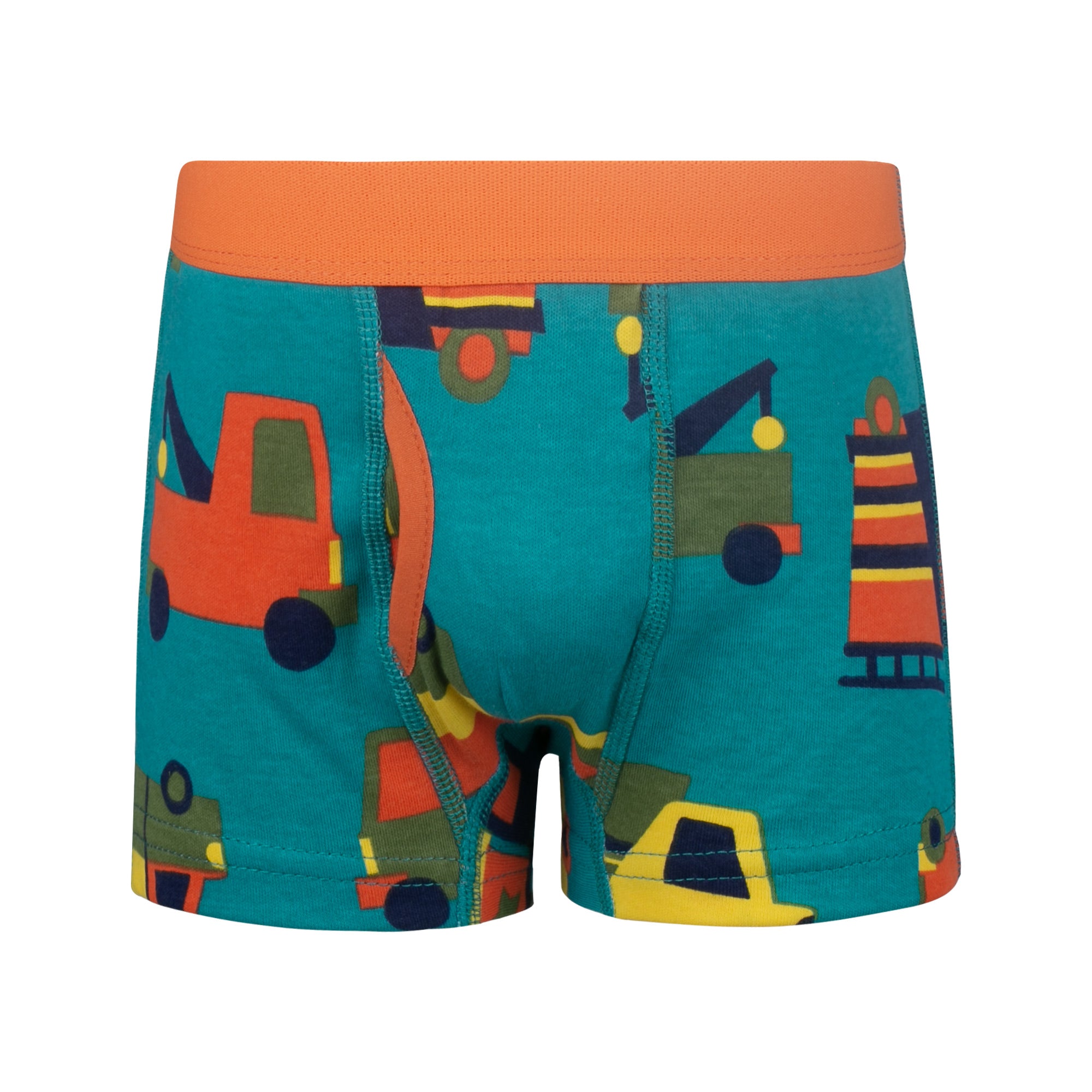 BIG ELEPHANT 10-Pack Boys' Cotton Boxer Briefs – Soft, Breathable Toddler Underwear with Fun Dinosaur Prints, Size 3T-10Y