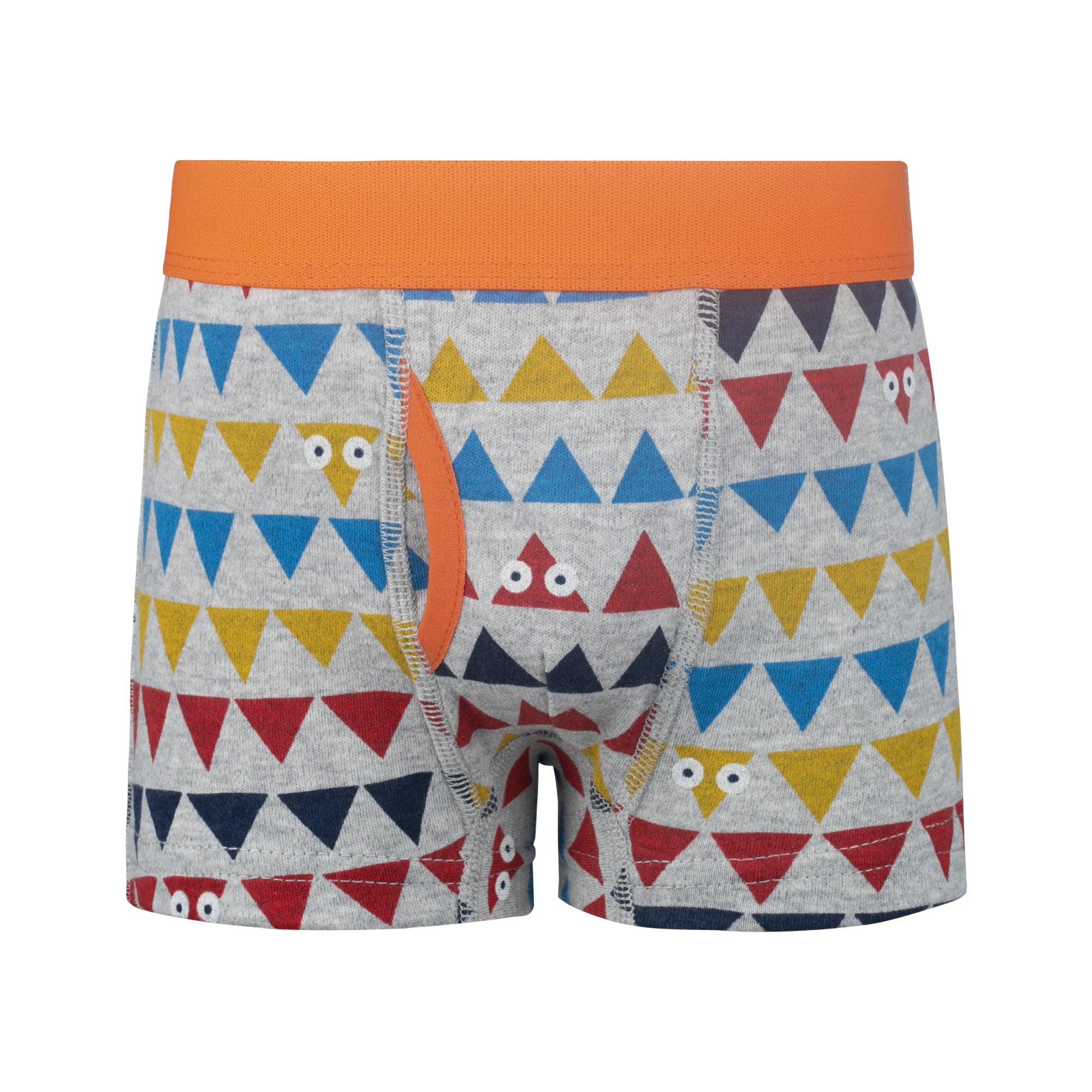 BIG ELEPHANT 10-Pack Boys' Cotton Boxer Briefs – Soft, Breathable Toddler Underwear with Fun Dinosaur Prints, Size 3T-10Y