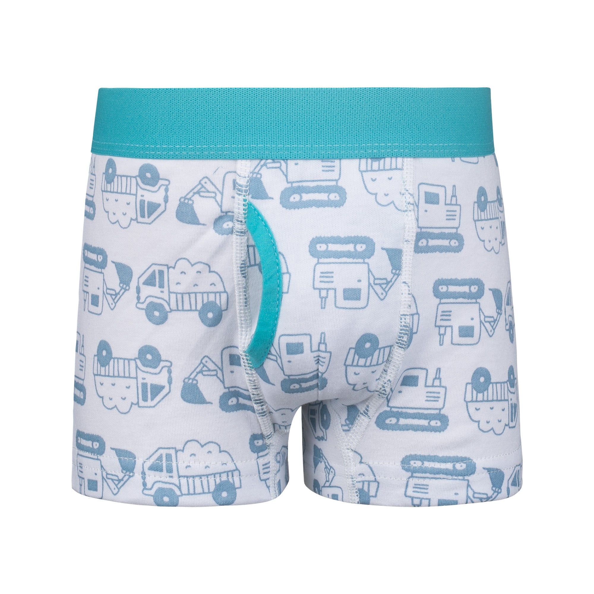 BIG ELEPHANT 10-Pack Boys' Cotton Boxer Briefs – Soft, Breathable Toddler Underwear with Fun Dinosaur Prints, Size 3T-10Y
