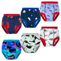 BIG ELEPHANT 6 packsToddler Training Pants, Soft Cotton Absorbent Training Underwear for Baby Boys & Girls
