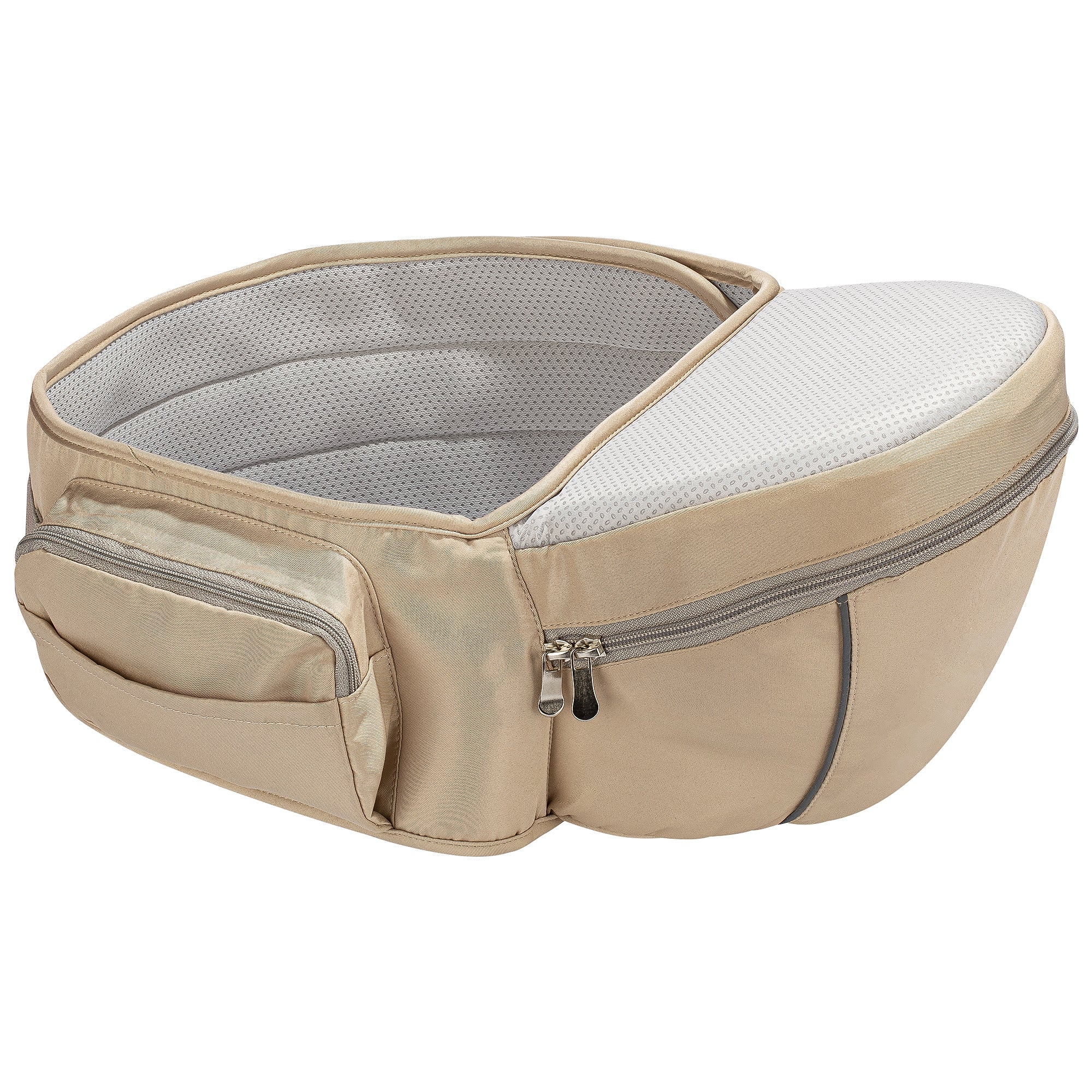Ergonomic Hip Seat Baby Carrier with Storage Pocket, Adjustable Waist Support for 0-36 Months Newborn and Toddler
